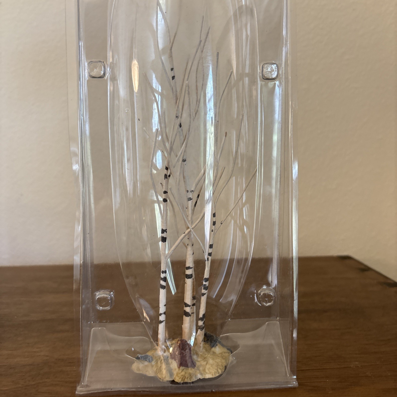New Lemax Medium Birch Arbre Tree Village Accessories 2003 9” Vintage Christmas