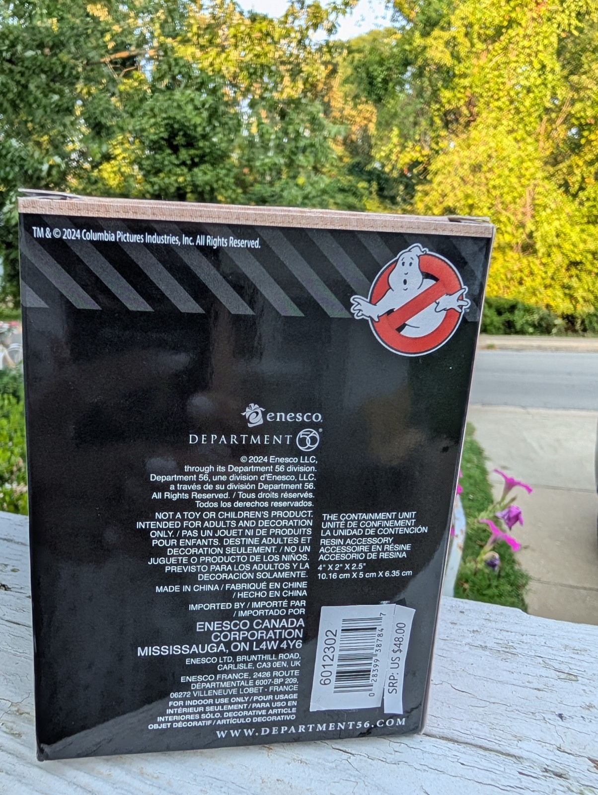 Dept 56 THE CONTAINMENT UNIT Ghostbusters Hot Properties Village 6012302 NEW