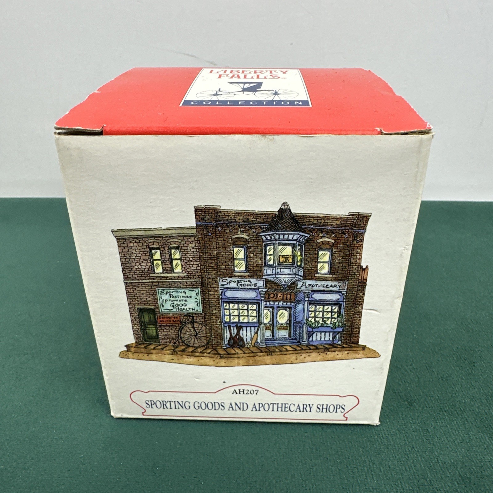 Liberty Falls Americana Collection Sports & Apothecary Shops AH207 2000