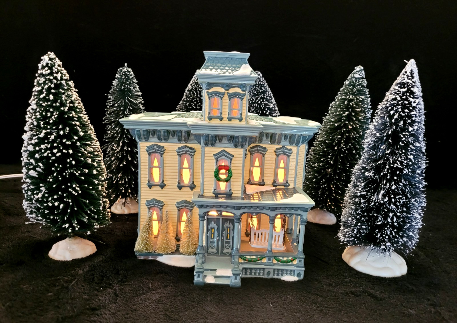 Dept 56 Original Snow Village “ITALIANATE VILLA” American Architecture Series