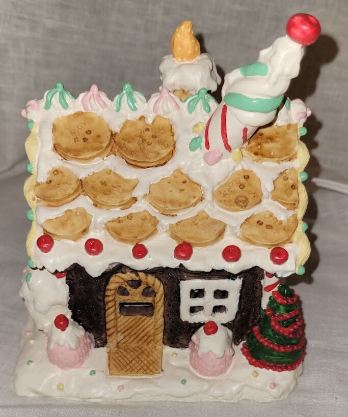 6 Inch Gingerbread House Village Christmas COTTAGE Holiday Workshop