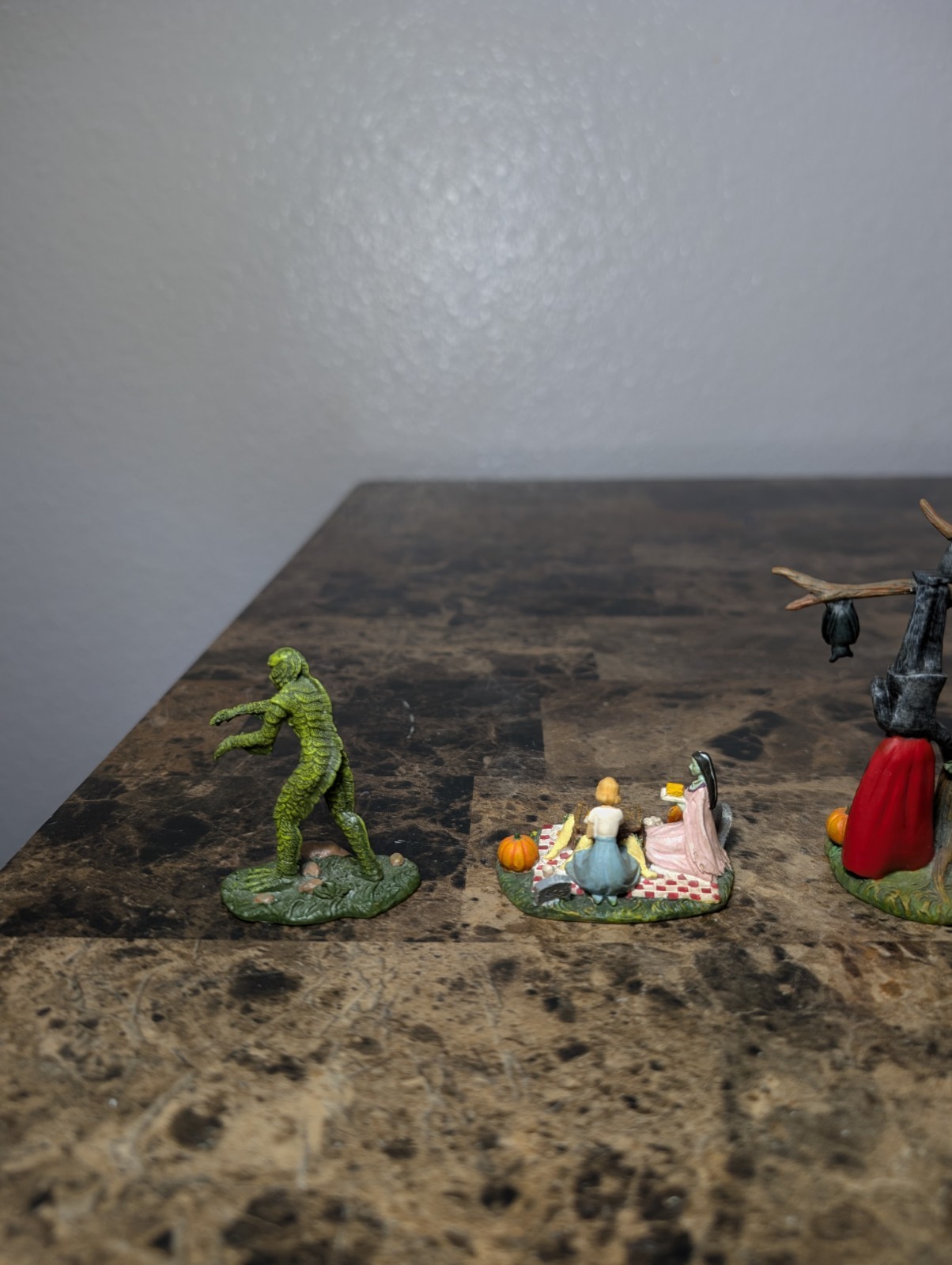 Lot Of Hawthorne Village Halloween Character Figurine Collectibles