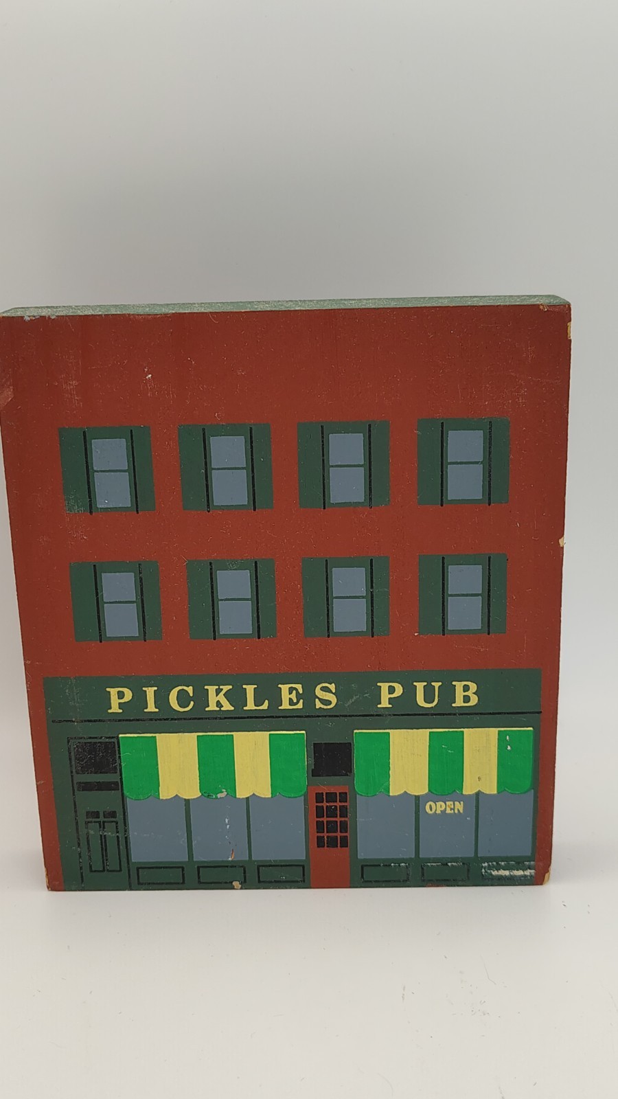 1992 The Cat’s Meow Village “Pickles Pub” Baltimore, MD Series X Faline Jones