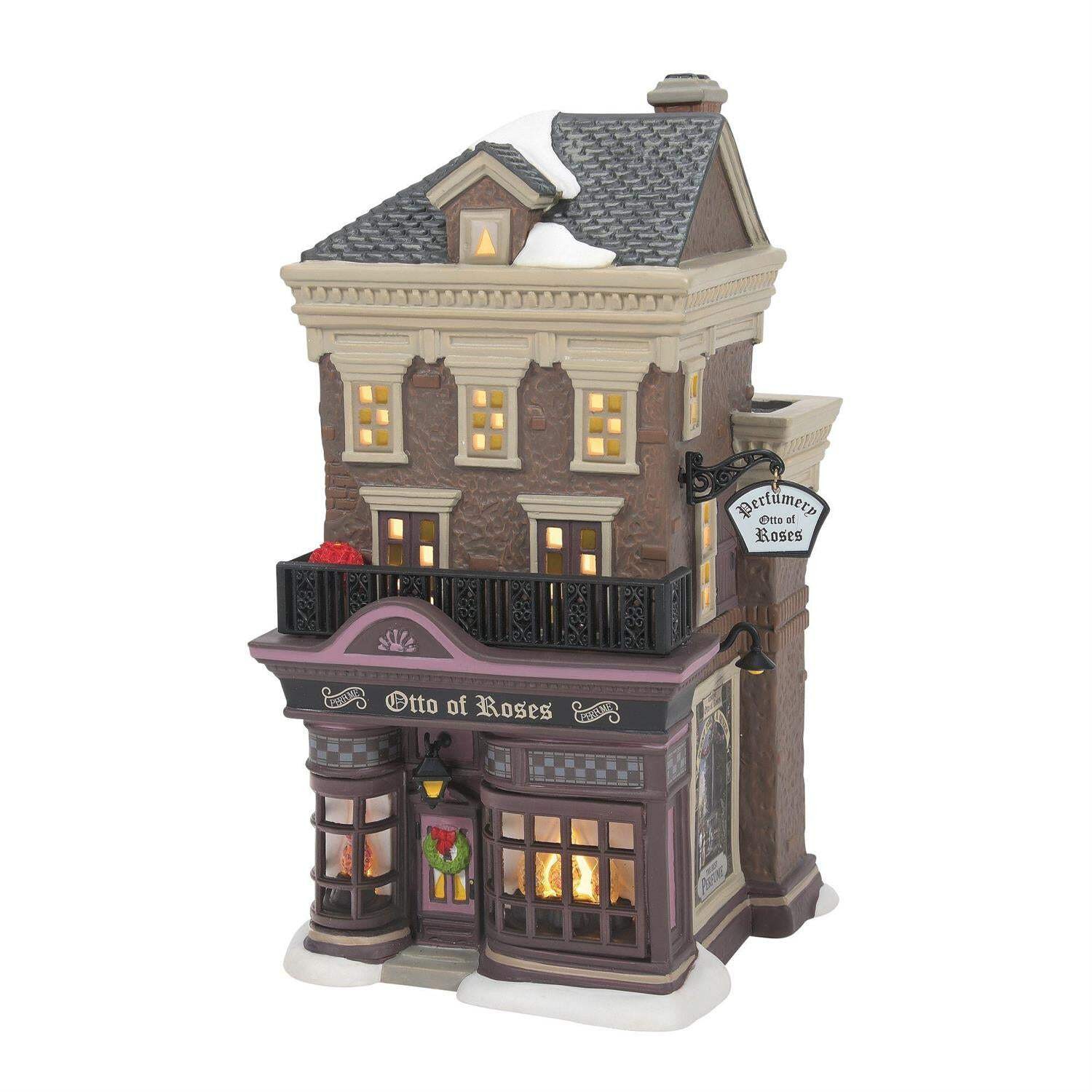 Department 56 Dickens’ Otto Of Roses Perfumery 6011390 Dickens Village 2023