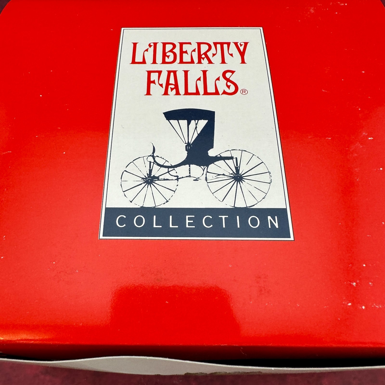 VINTAGE LIBERTY FALLS MINIATURE FIGURE COLLECTION ‘THE SQUARE DANCE” AH202, 2000