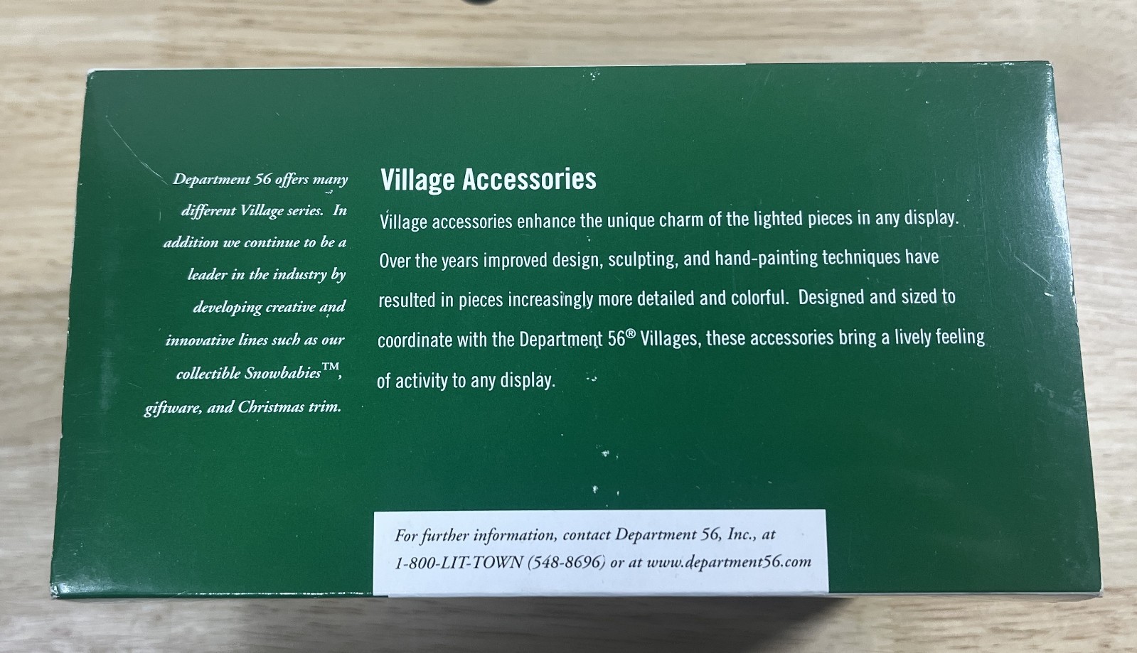 Department 56 – Village Accessories Trees Snow Landscape Starter Set – 56.52898