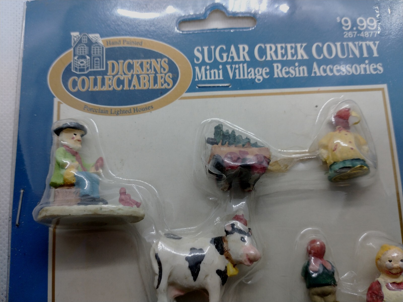 Dickens Collectables Sugar Creek County Mini Village Resin Accessories 1995