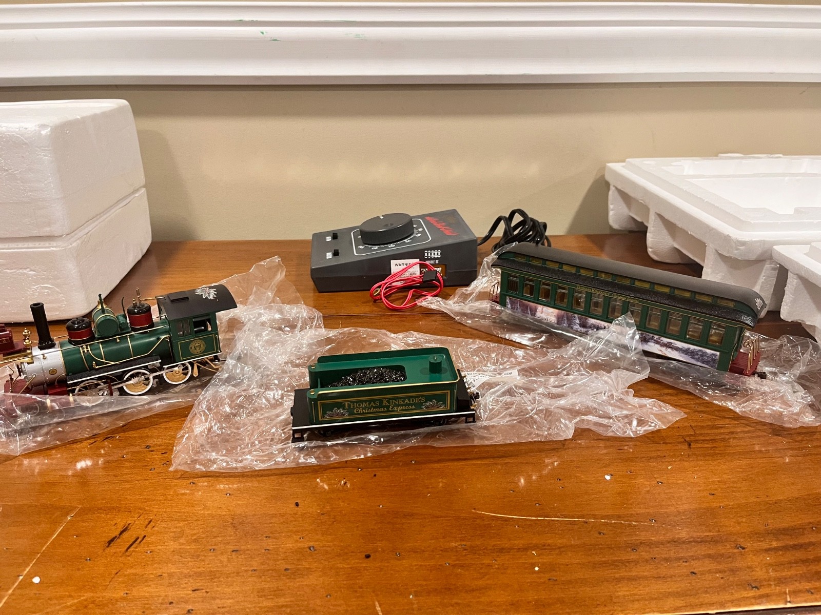 Thomas Kinkade Train Sets with Certificates