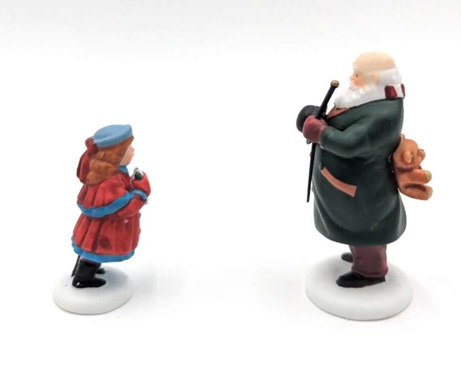 DEPT 56 HERITAGE SNOW VILLAGE 58890 CHRISTMAS IN THE CITY Dickens, YES Virginia