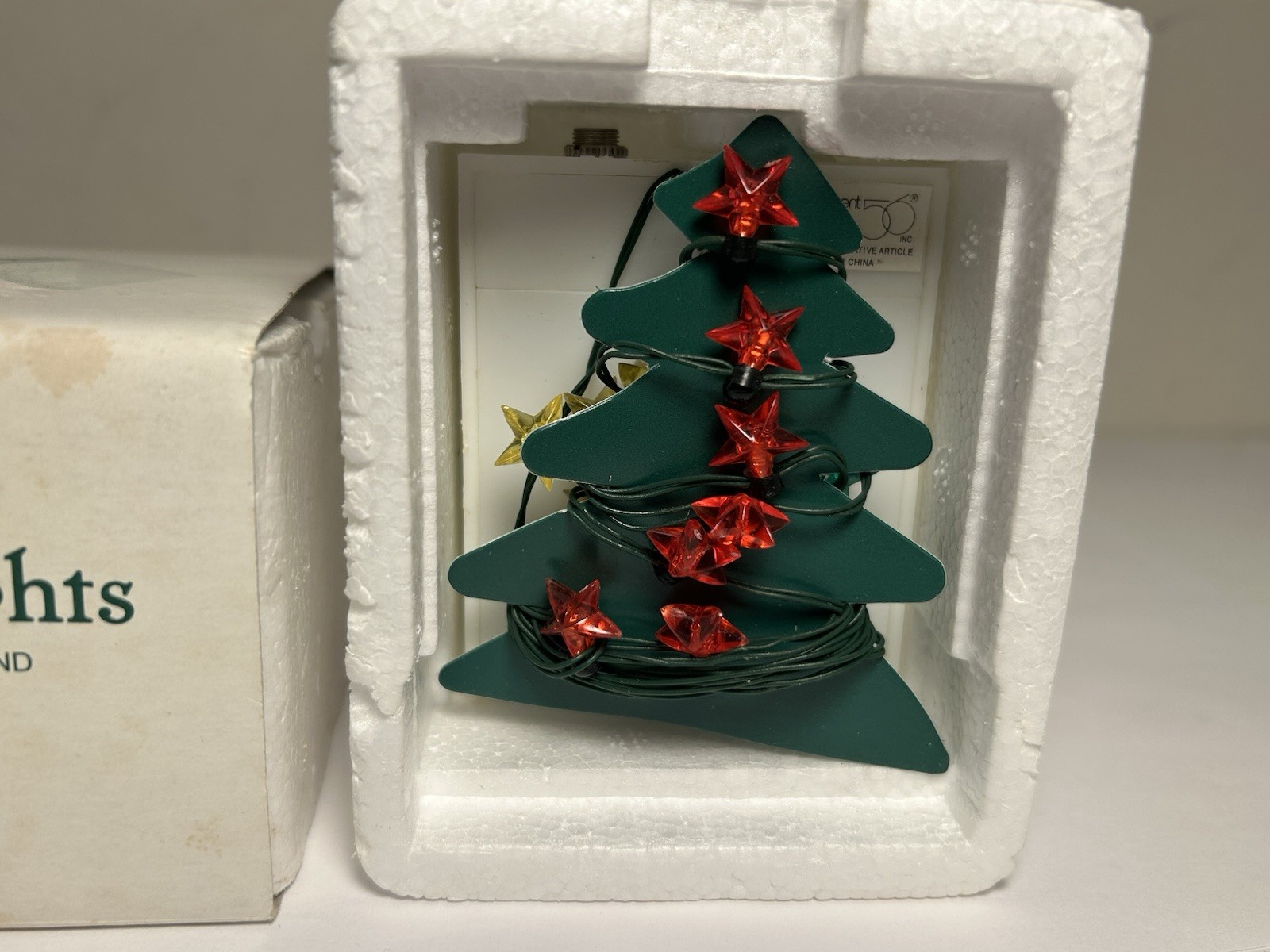 Department 56 VILLAGE STARRY LIGHTS 20 Multicolor Mini Lights #52684 Lot Of 2