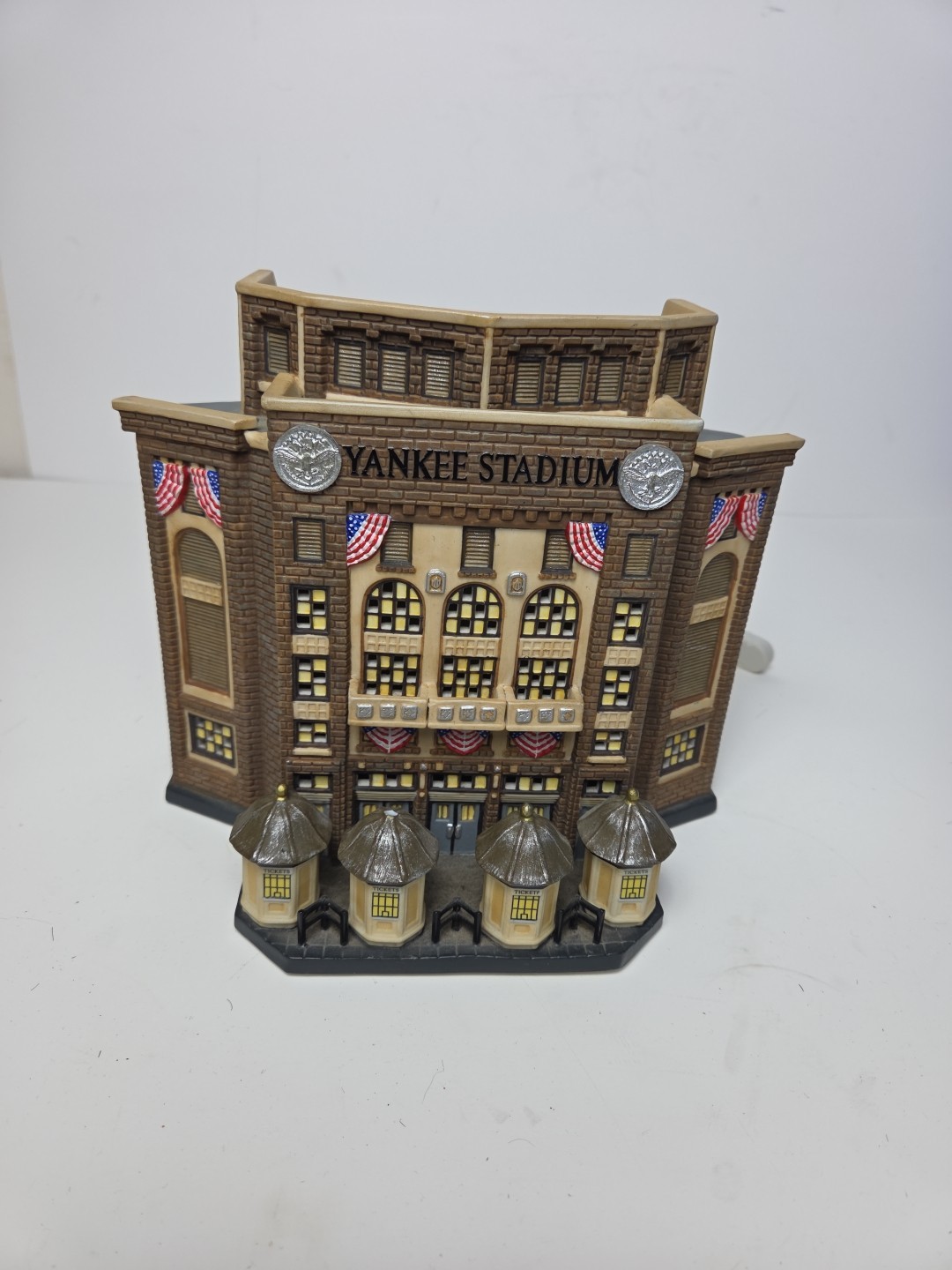 Department 56 New York Yankee Stadium Christmas in the City Series 2005 Damage