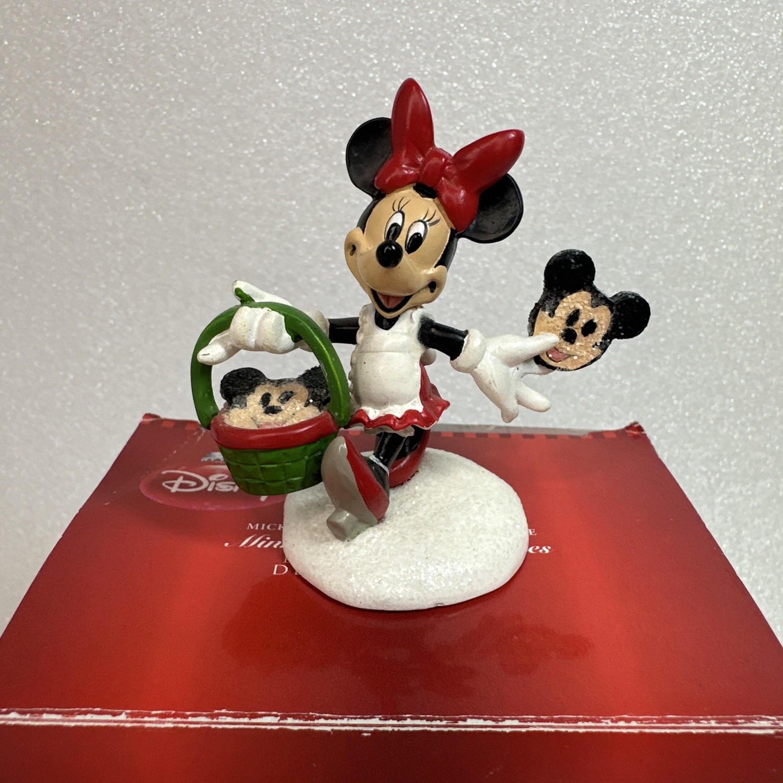 Department 56 Disney Mickey’s Merry Christmas Village Minnie’s Custom Cookies