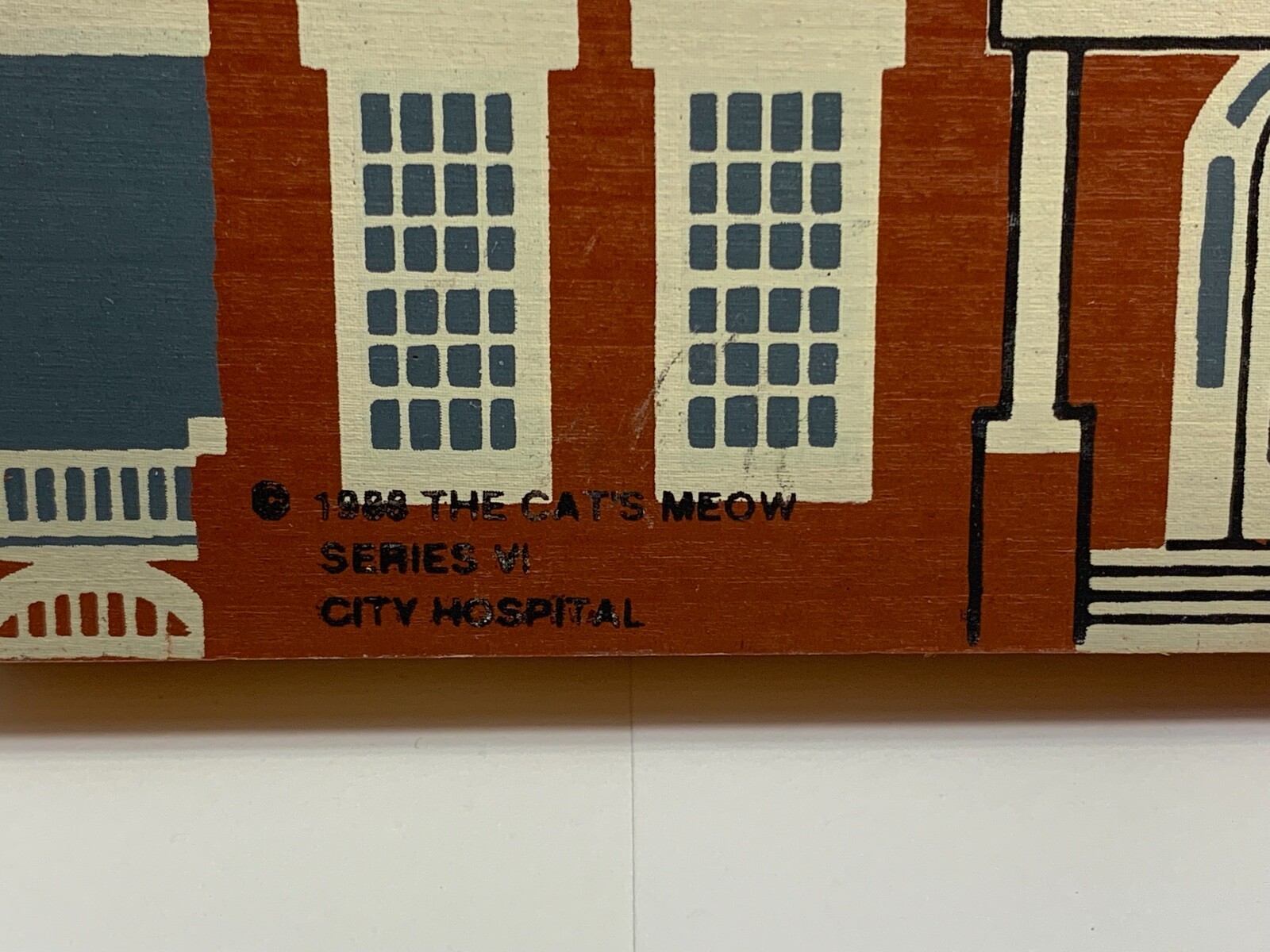 The Cat’s Meow 1988 – Series VI – City Hospital Wooden Building