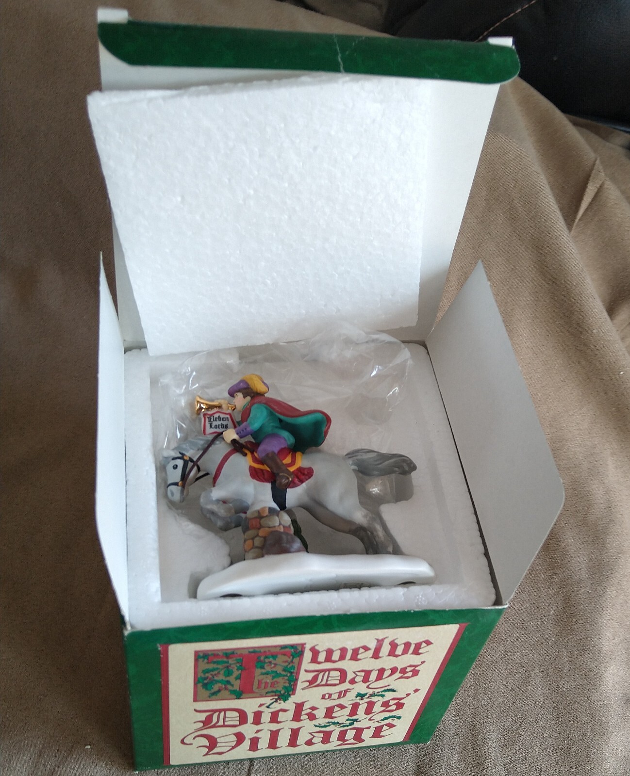 Eleven Lords A-Leaping #58413 Department 56 Dickens Village -BUYER GUARANTEE