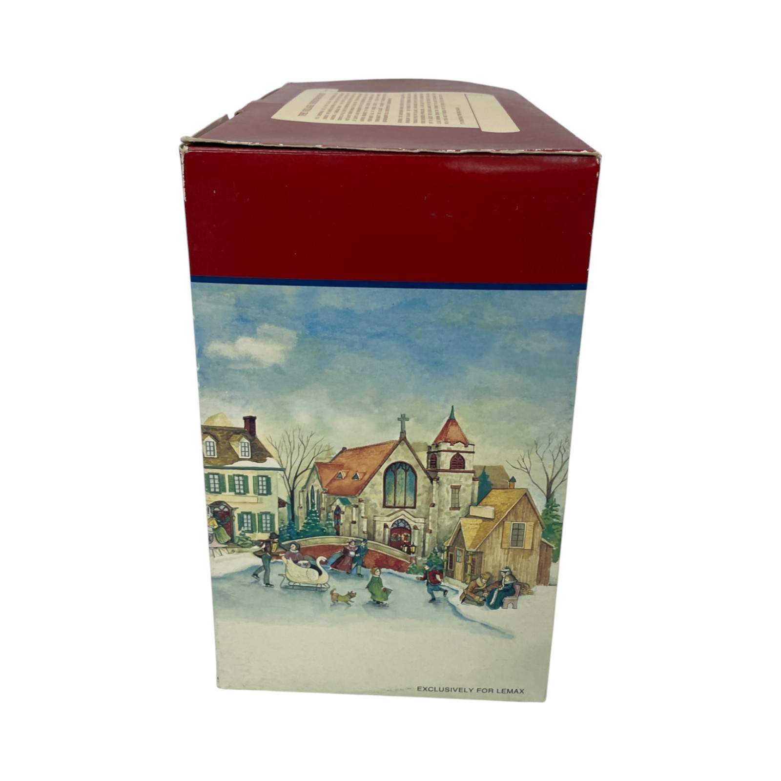 Lemax Jukebox Junction United States Post Office 1998 Porcelain Lighted House
