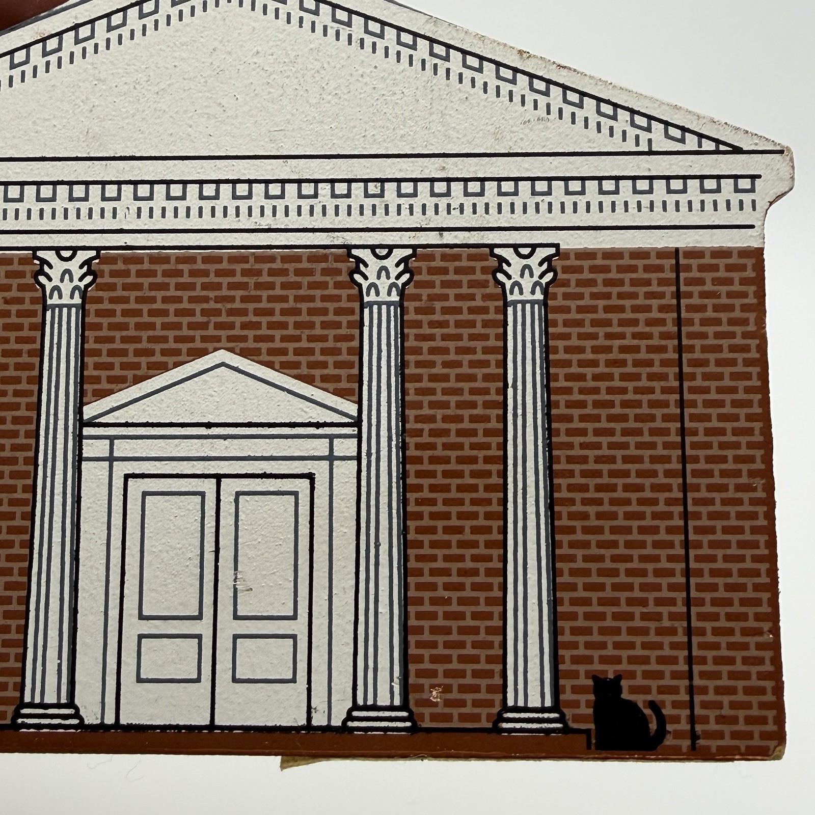 Cat’s Meow Shelf Sitter Martha Mary Chapel 2000 Greenfield Village 6”x4” See Pic