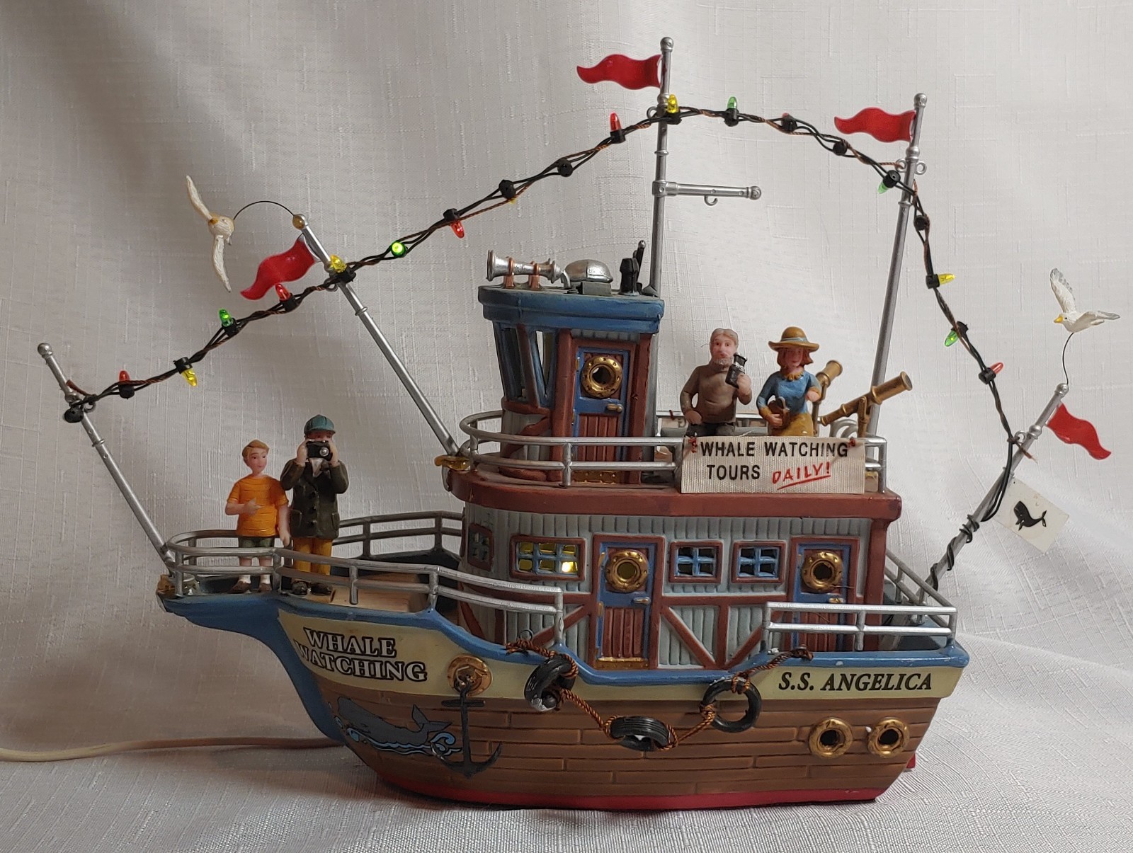 Lemax “Whale Watching Boat” #74669 READ