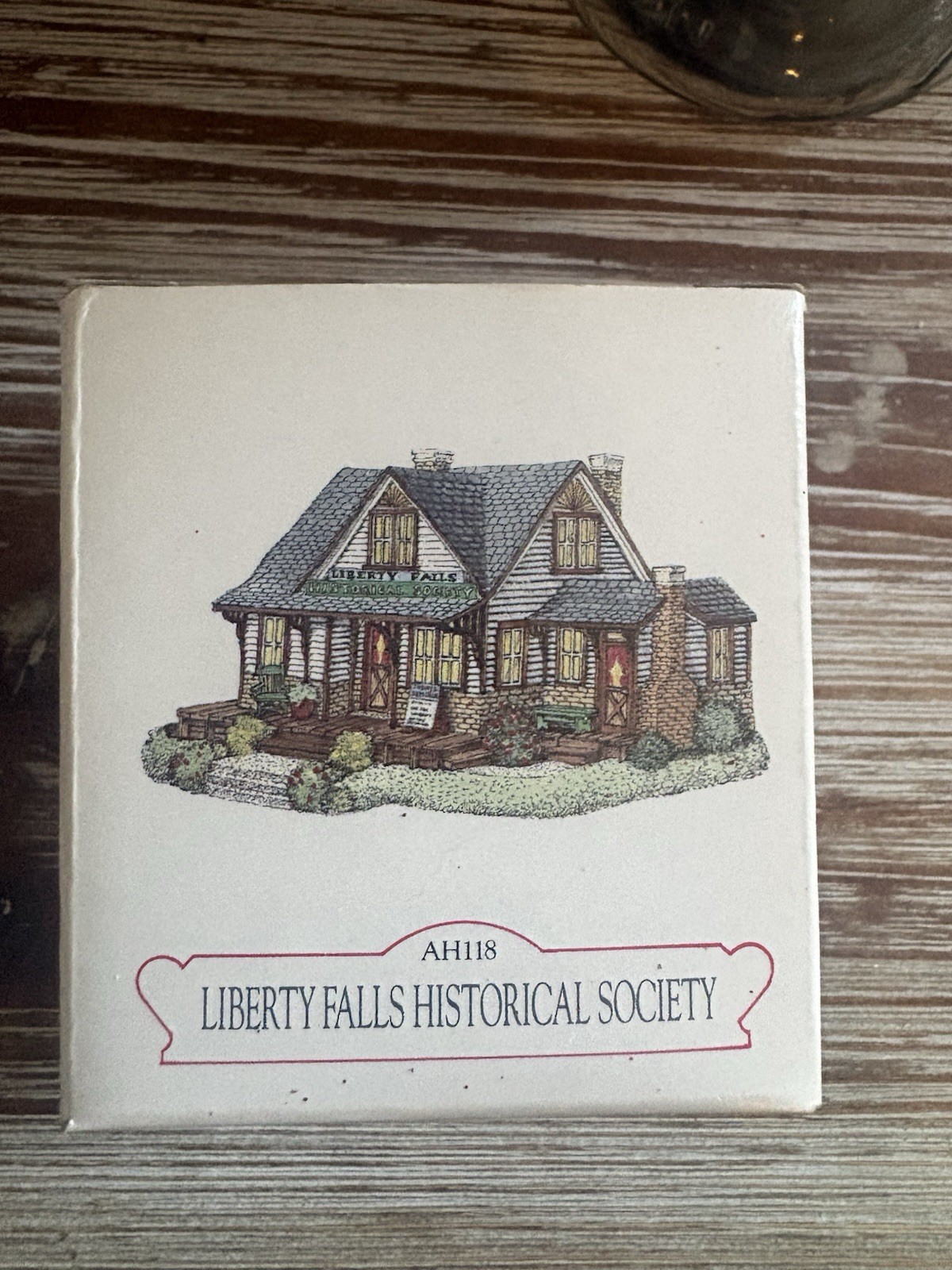 Liberty Falls American Collection Village Resin House AH118 1996