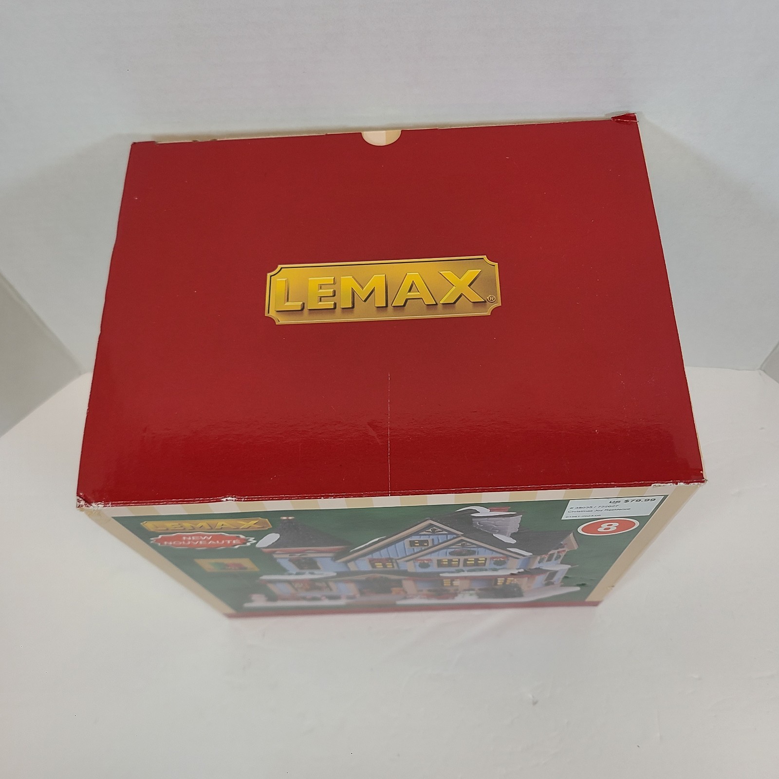Lemax “Christmas Joy Residence” Porcelain Lighted Building 2023 Excellent & RARE