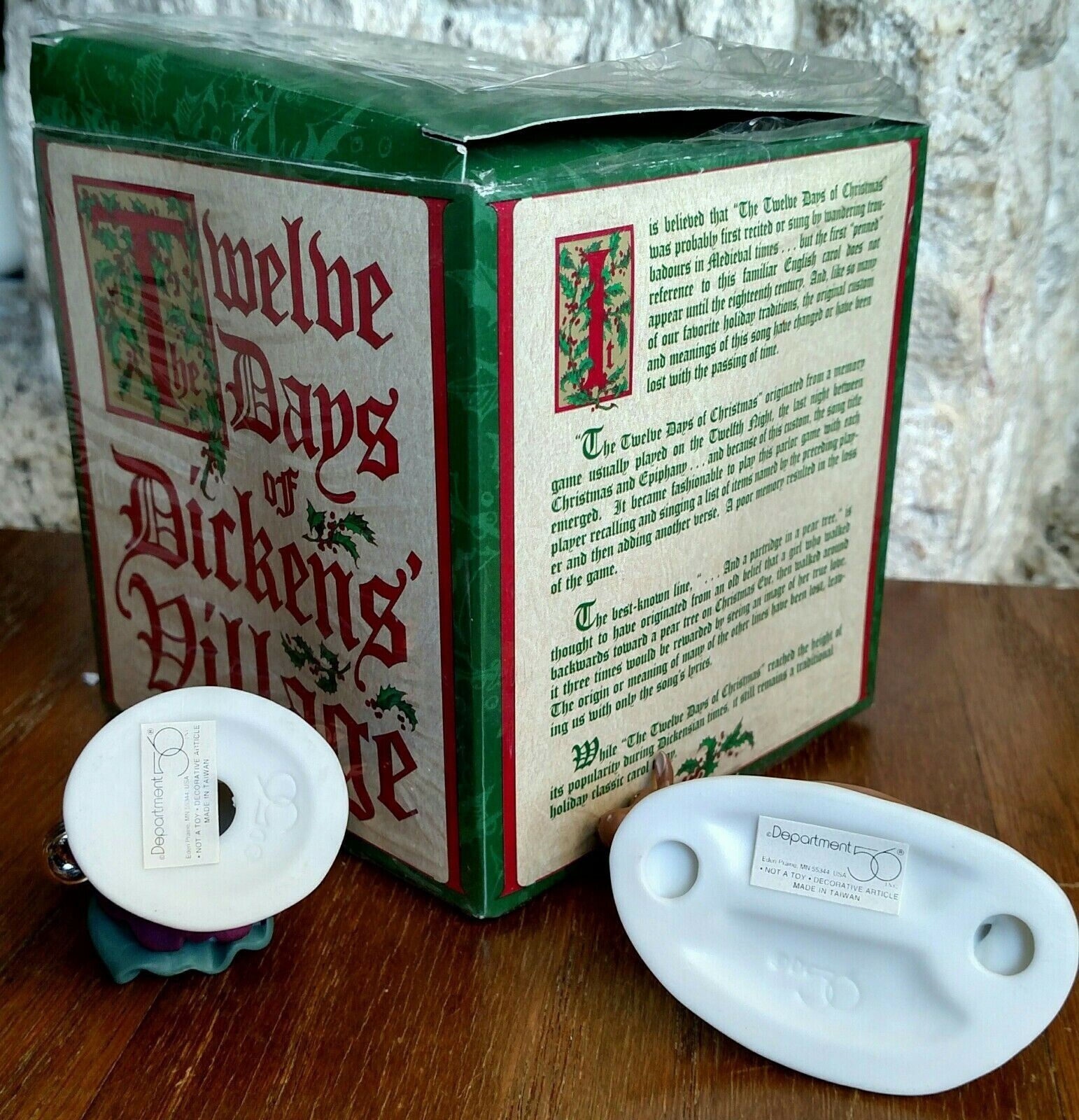 Eight Maids-A-Milking #58384 Department 56 Dickens Village -BUYER GUARANTEE