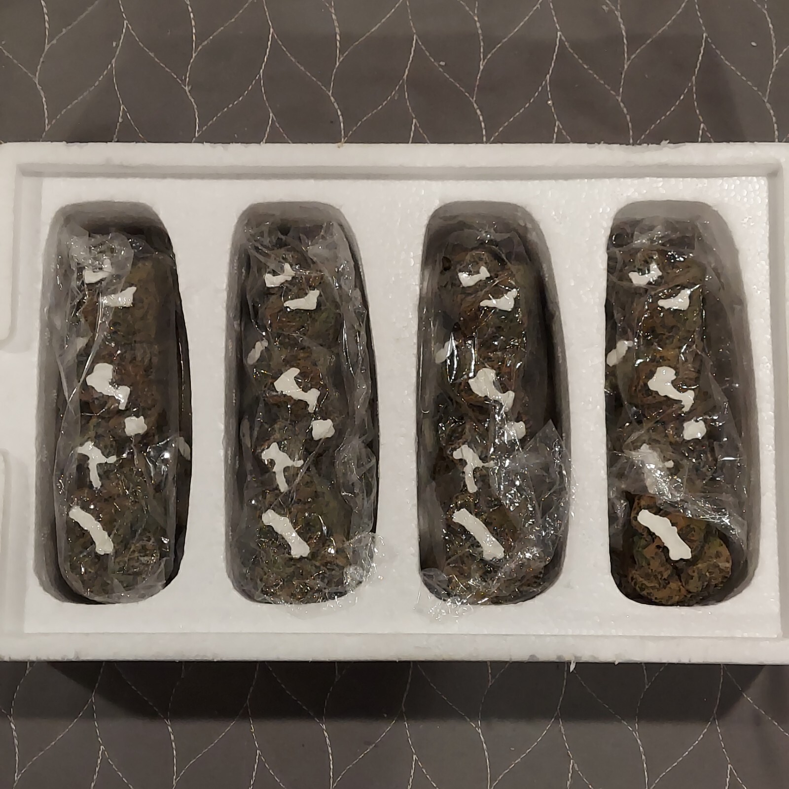 Dept 56 CRAGGY CLIFF EXTENSIONS Village Accessories 4 pc Set 52795 EXCELLENT