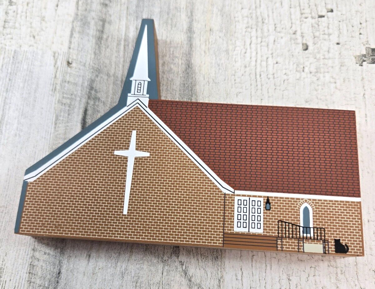 Cat’s Meow Village Church of Christ Ocean View Delaware 1995 Shelf Sitter