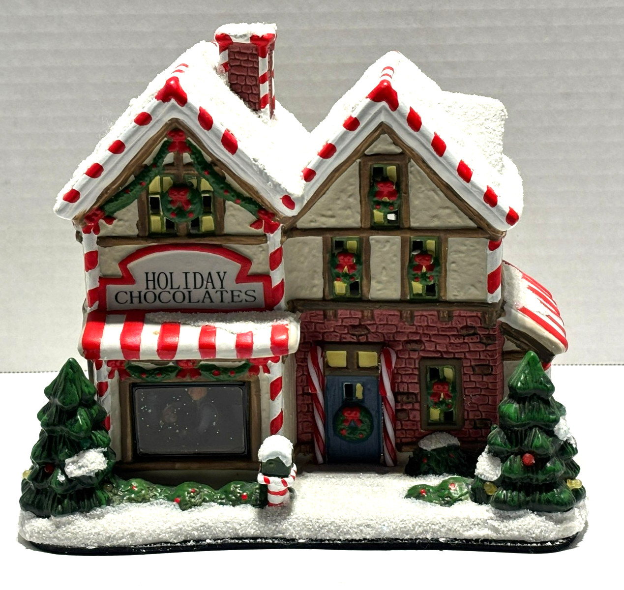 St Nicholas Square Village Holiday Chocolates House Christmas Village 2013