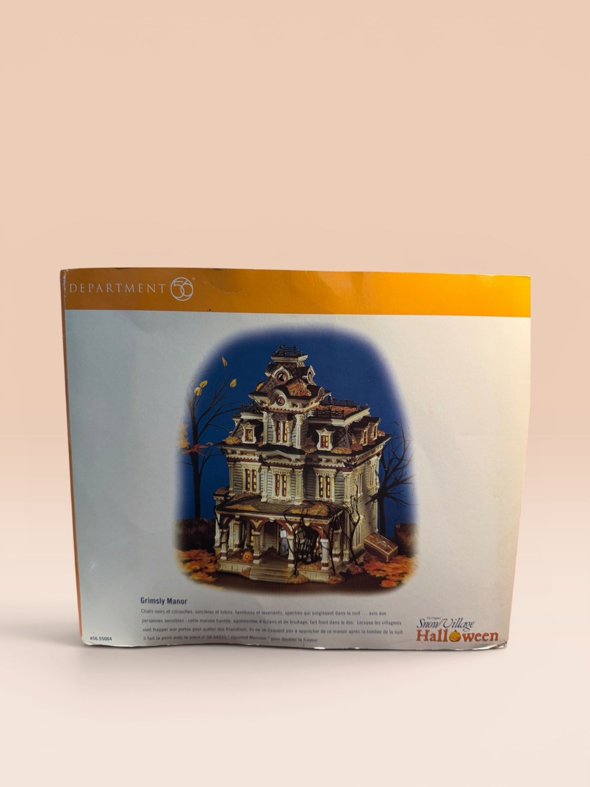 Department 56 Grimsly Manor The Original Snow Village Halloween Series #56.55004