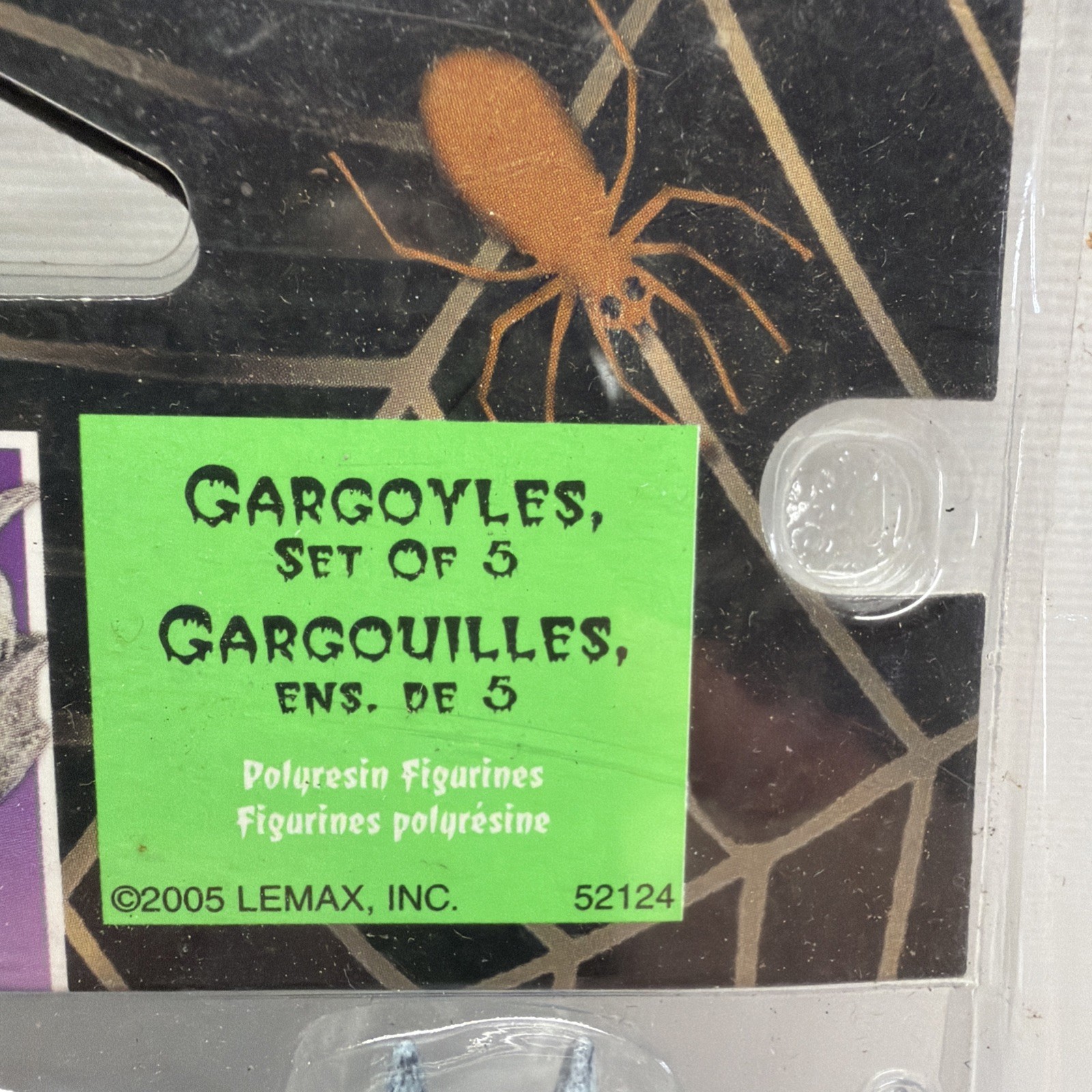 Lemax Gargoyles Spooky Town Figurine Set of 5 Halloween Accessory New 52124