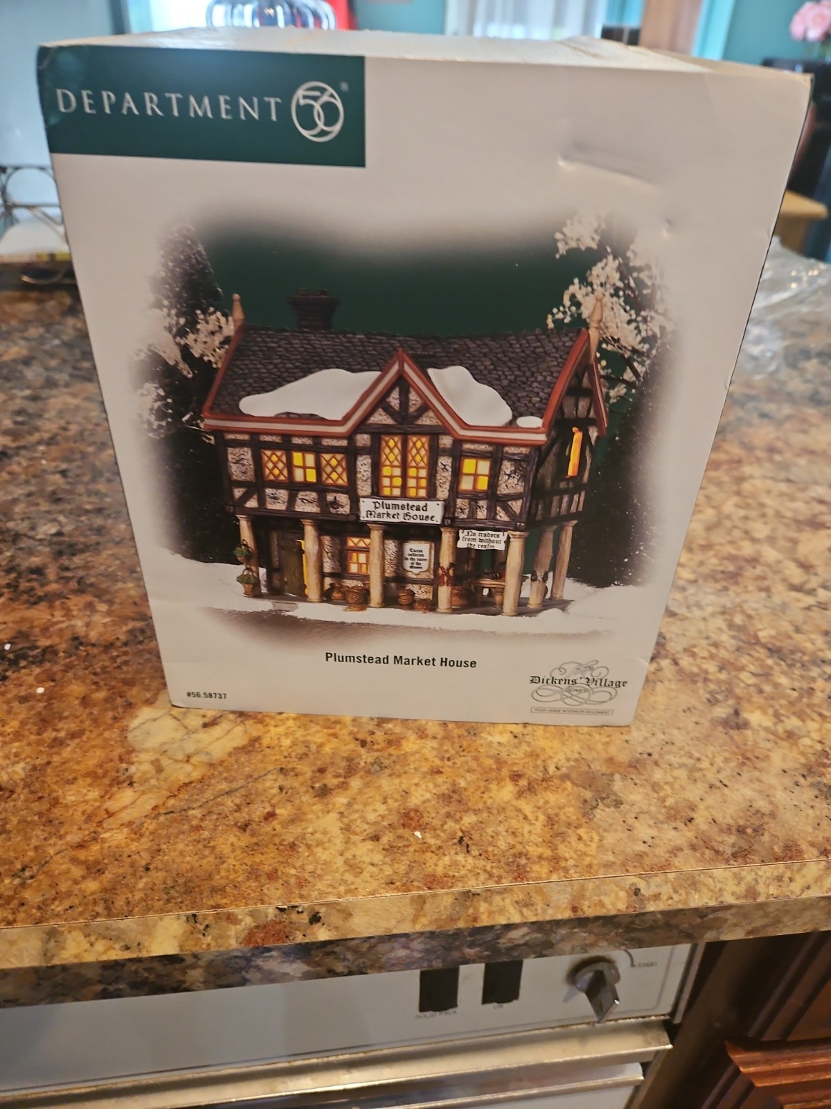NIB Dept. 56 Dickens Village 2006 Plumstead Market House #56.58737