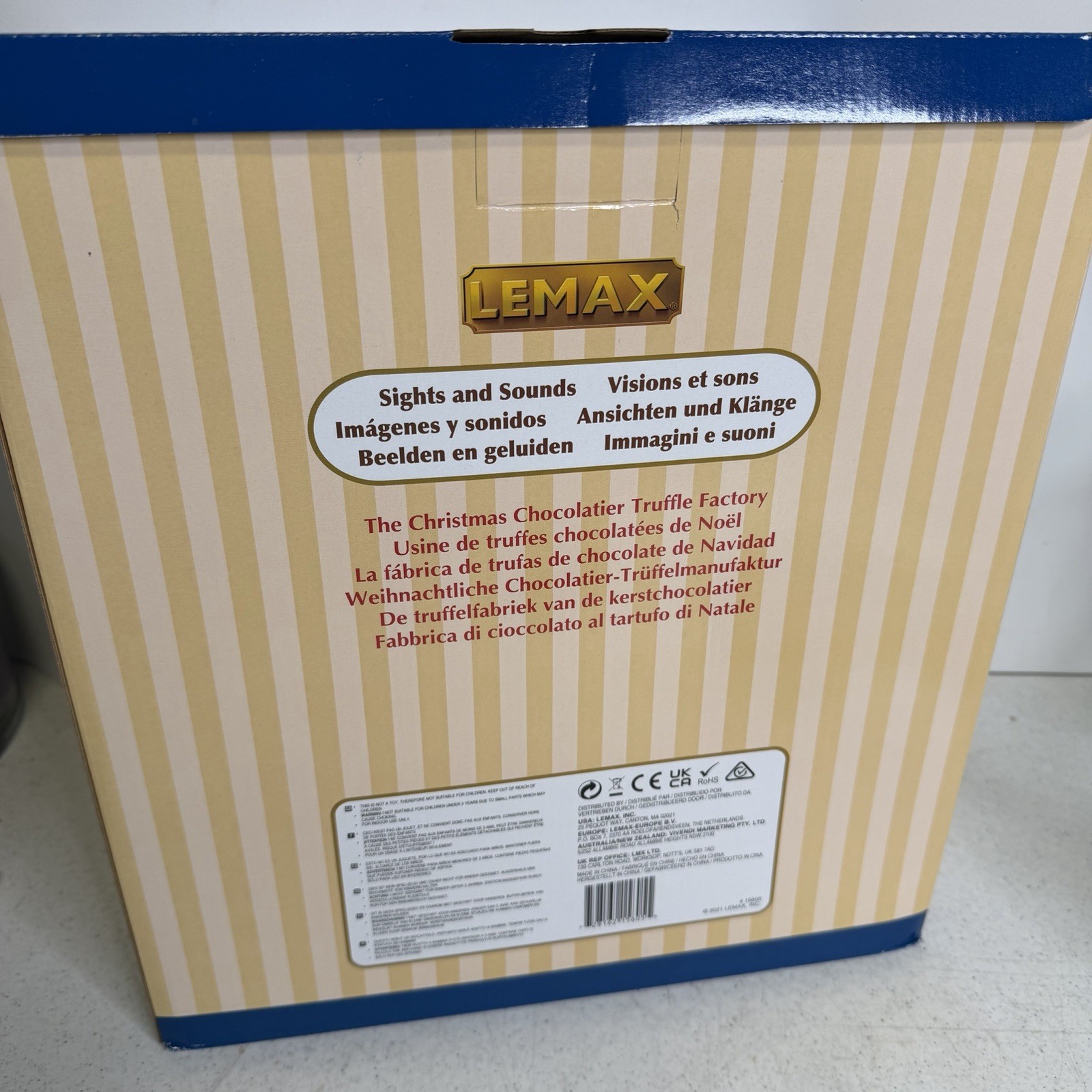 Lemax Christmas Chocolatier Truffle Factory #15805 2021 New In Box