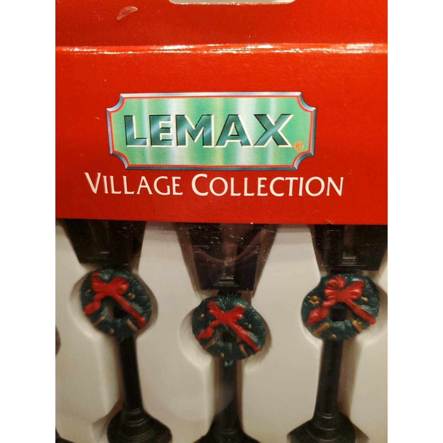 Vntg. 1993 Lemax Village Collection- Street Lamps (Set Of 10) NIB (Item#34053)