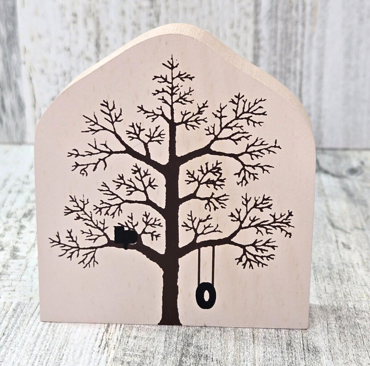 Cat’s Meow Village Tree With Tire Swing 1995 Faline Shelf Sitter