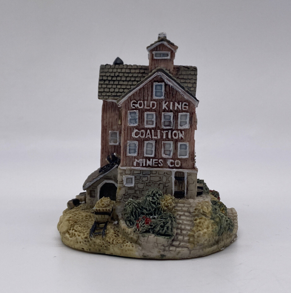 Liberty Falls Gold King Coalition Mines Figurine AH25 1993