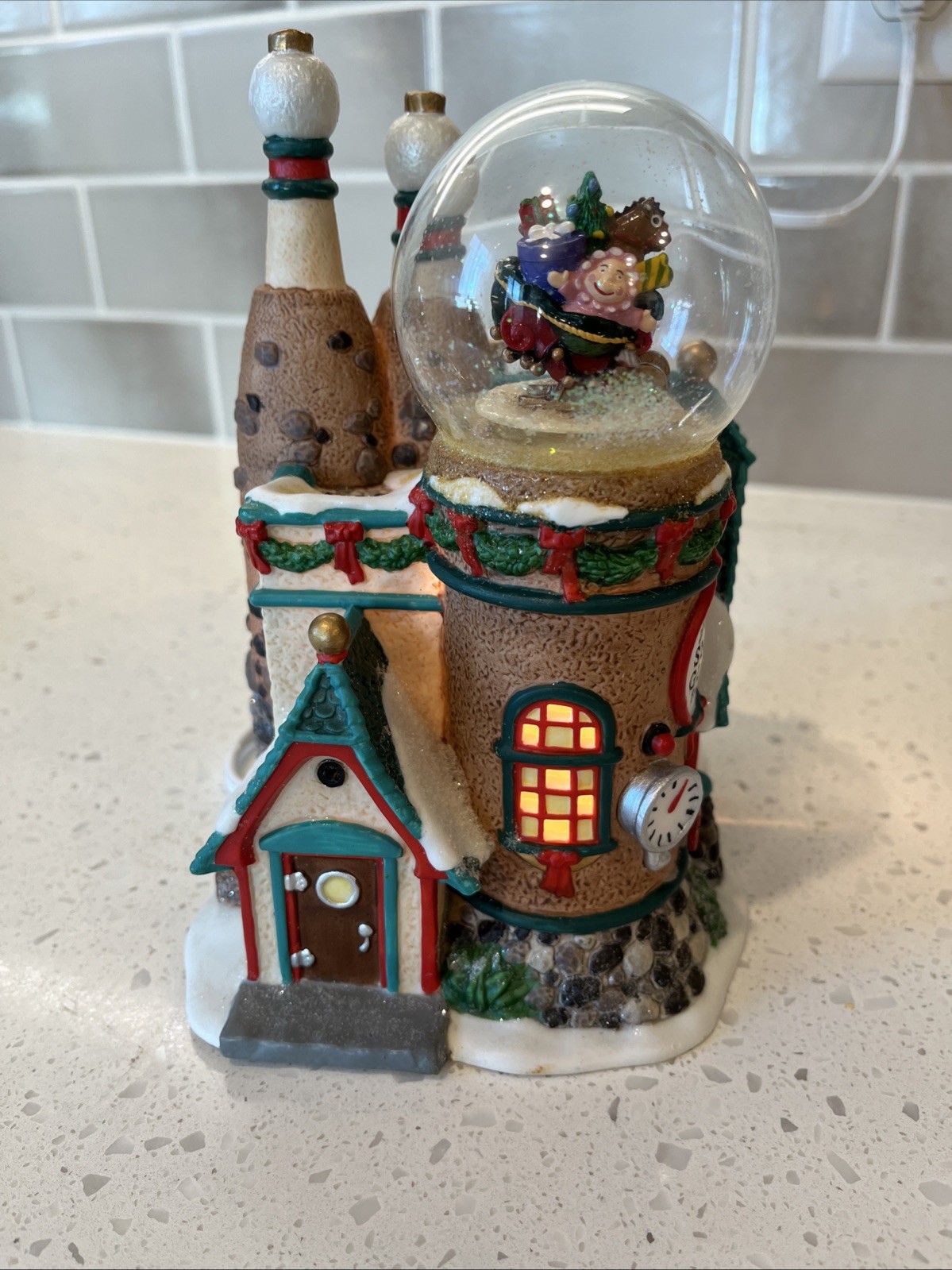 Dept 56 North Pole Series “Flurrys Snowglobe Maker” 56763 Retired Please READ !