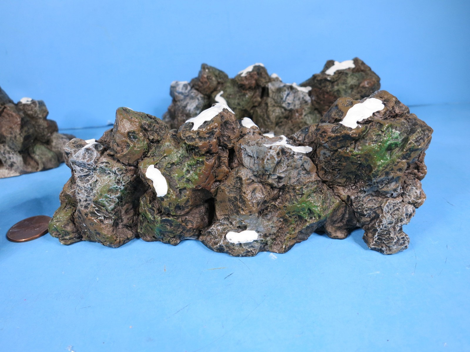 Dept 56-Craggy Cliff Extensions- Set Of 4-Village Accessories-USED