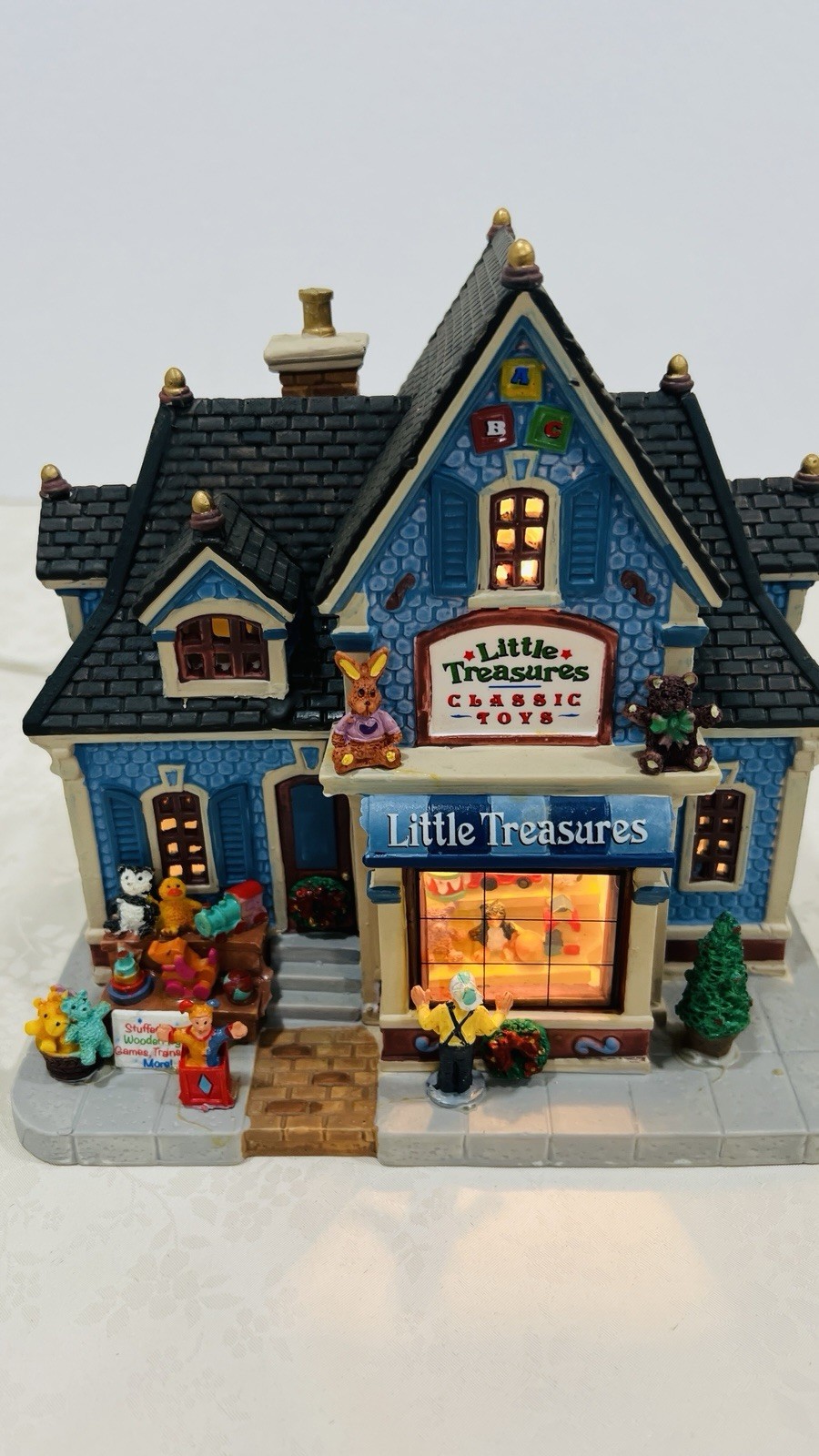 Lemax “ Little Treasures Classic Toys” 45705 Retired 2014 Very Rare Item NEW !