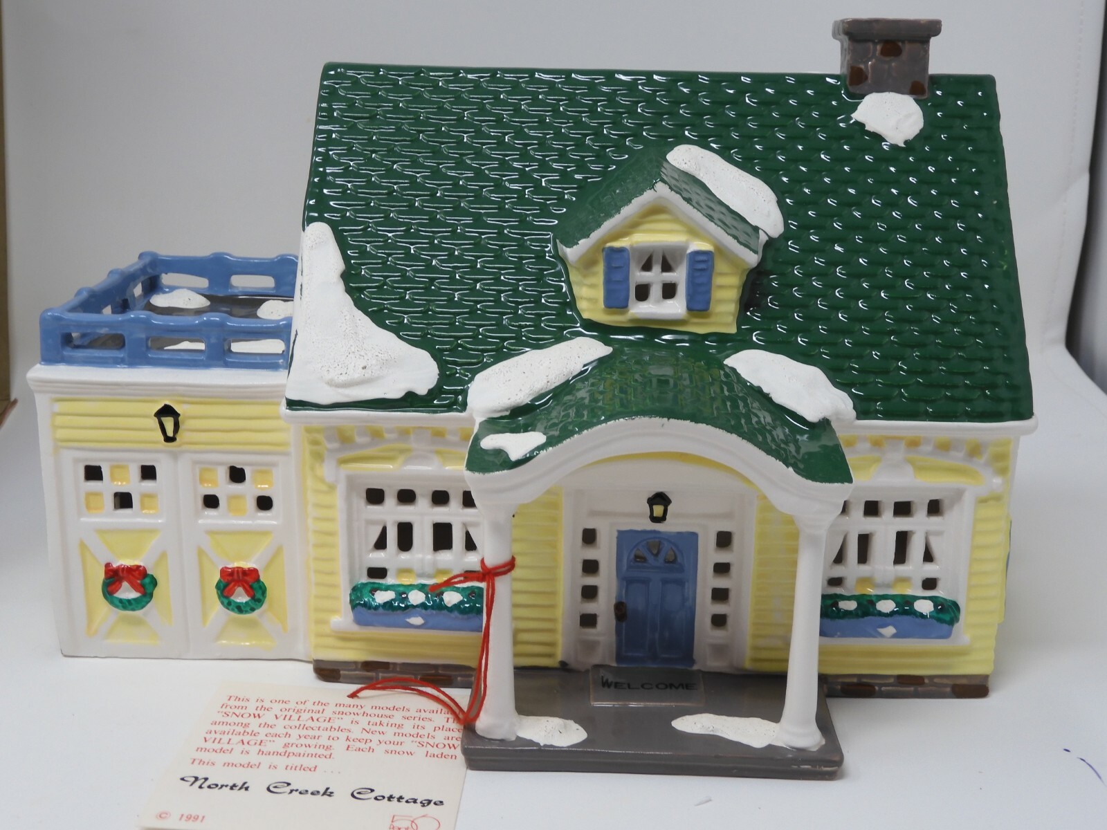 Dept 56 Snow Village “North Creek Cottage” #51209- 1989-1992