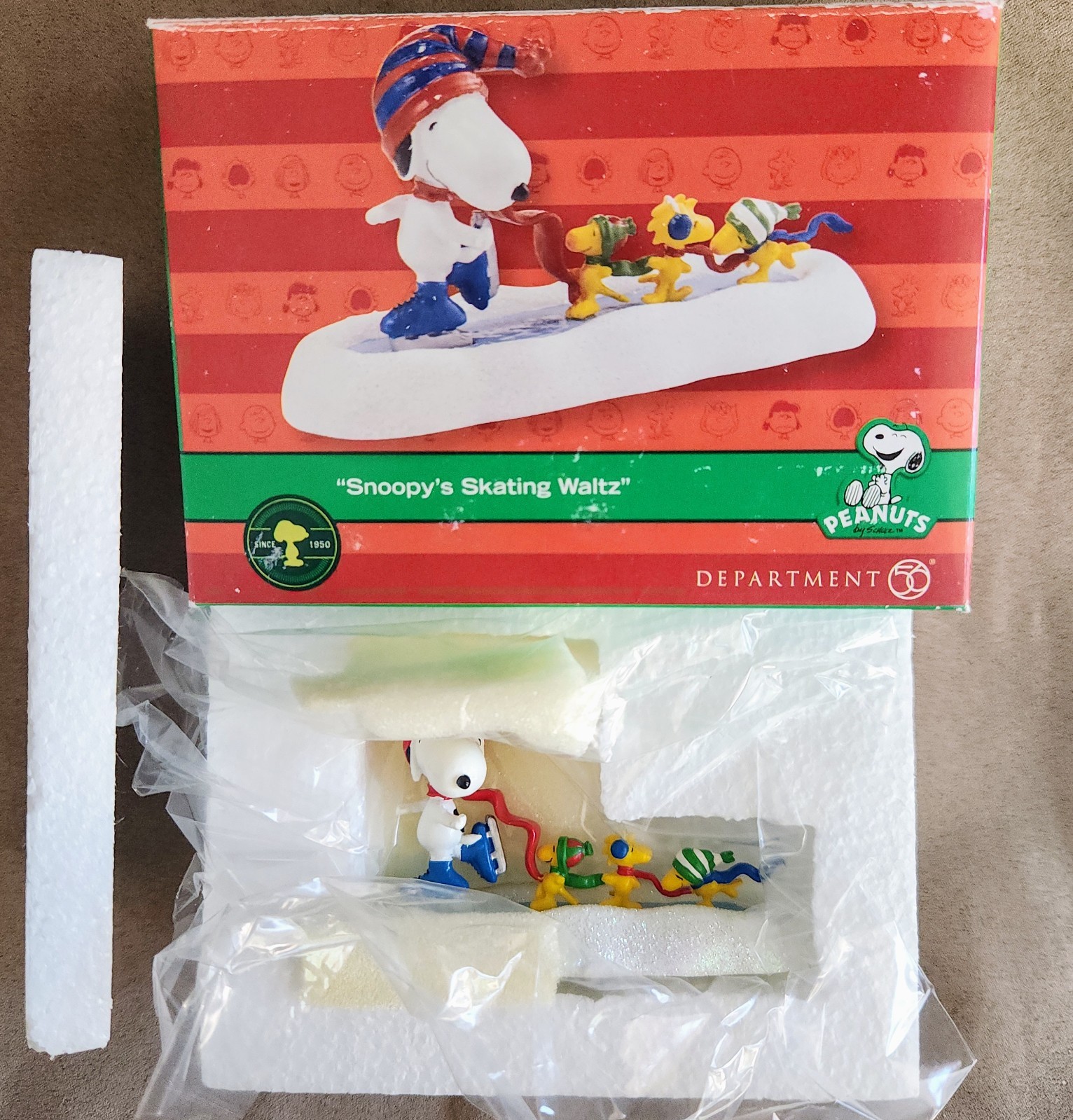 Snoopy’s Skating Waltz #4032209 Peanuts Department 56 SV – BUYER GUARANTEE