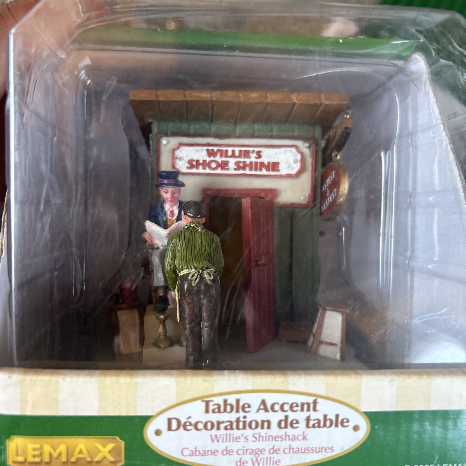 2008 Lemax Carole Towne Collection WILLIE SHINESHACK #83698 Christmas Village