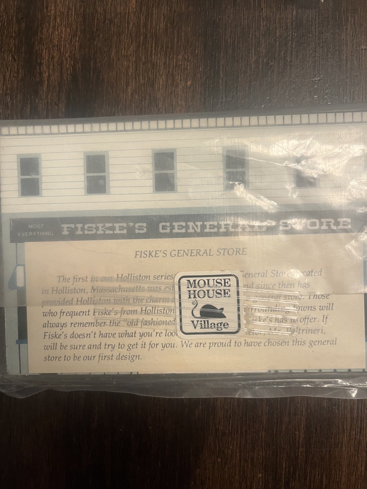 Lot of 11 Holliston Ma Superette Mouse House Village 1991