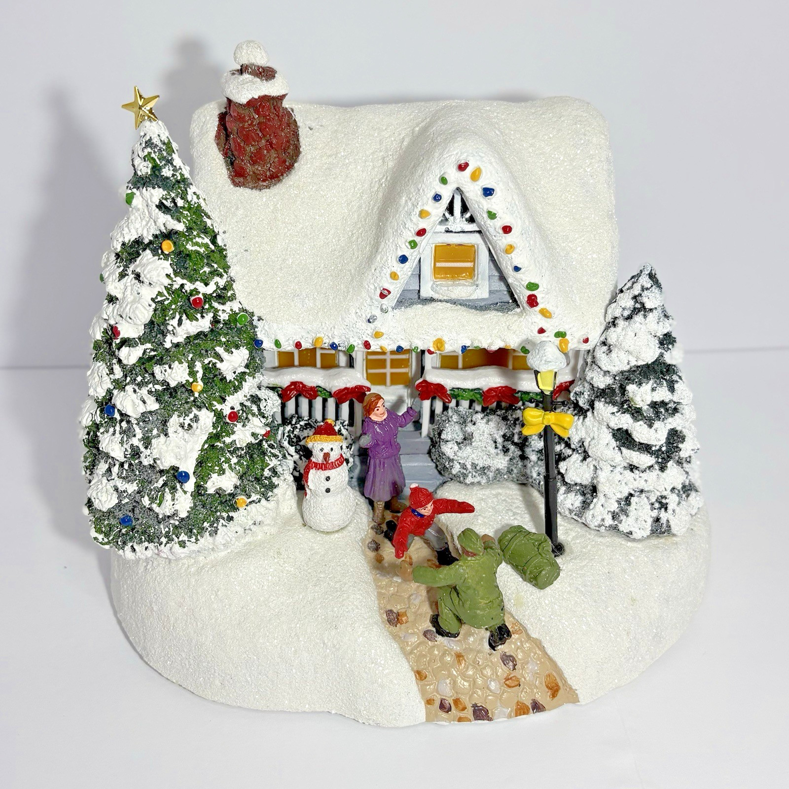 Thomas Kinkade Studios Teleflora “Hero’s Welcome” Lighted 2020