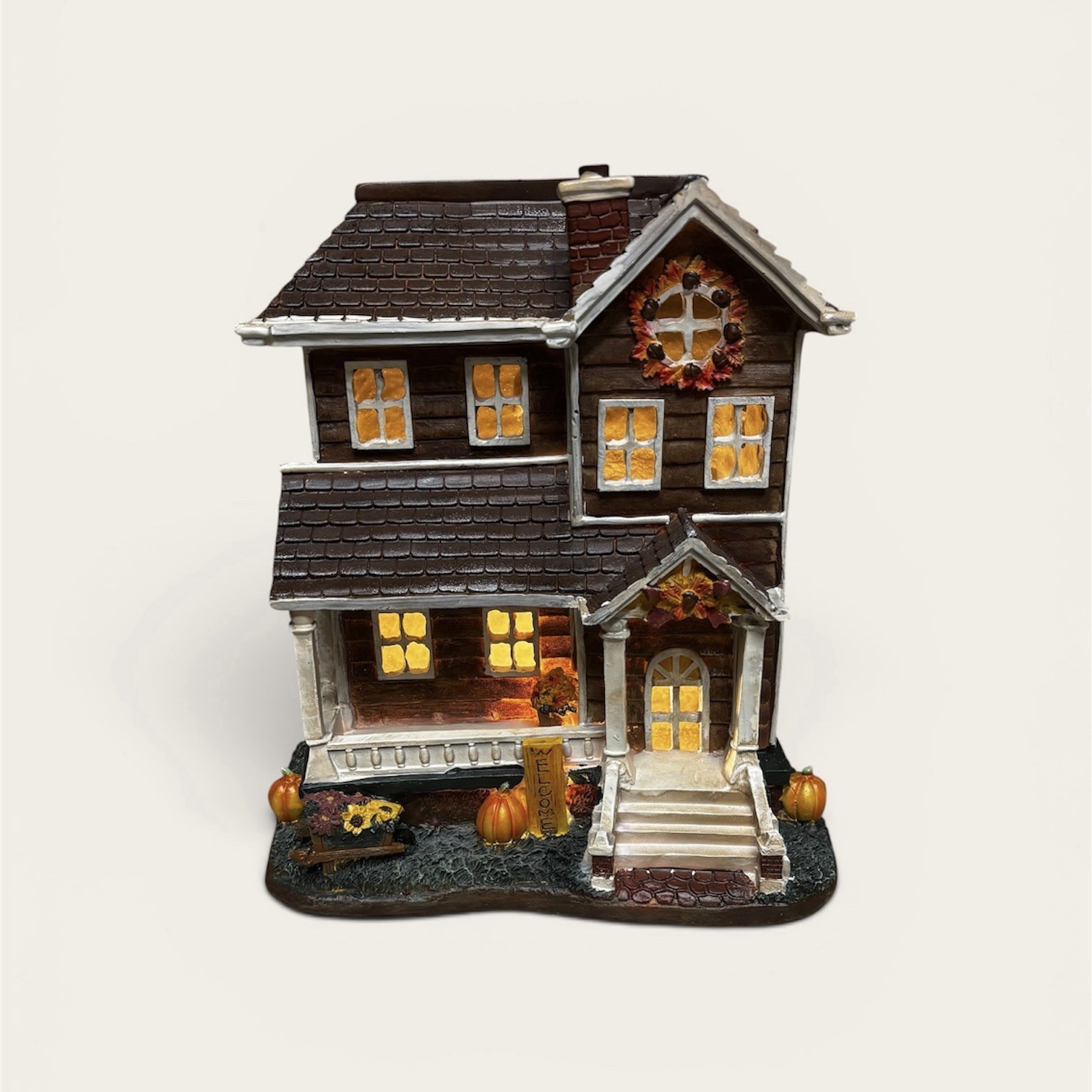 Cracker Barrel Harvest House Accent Light 2023 Autumn Fall With Original Box