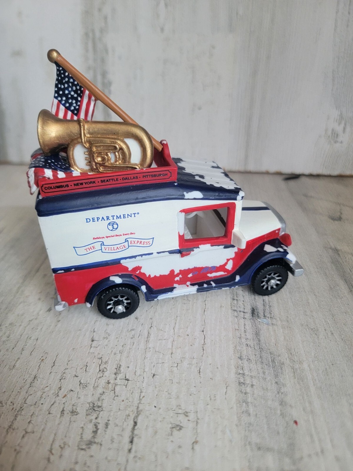 Dept 56 58660 AS IS American Pride Village Express