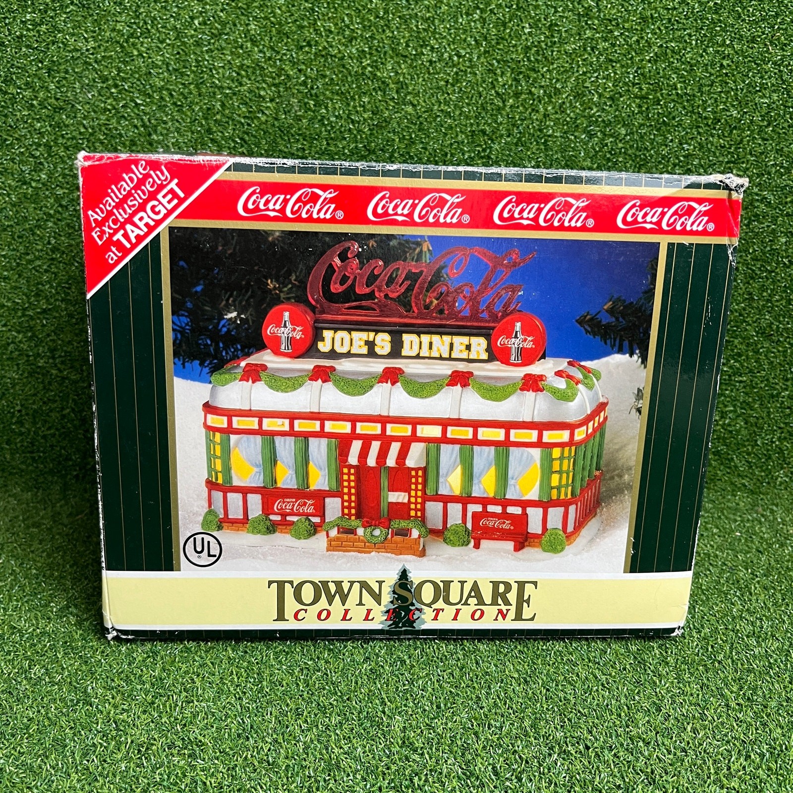 Vintage 1998 Coca-Cola Joe’s Diner Town Square Collection Holiday Decor