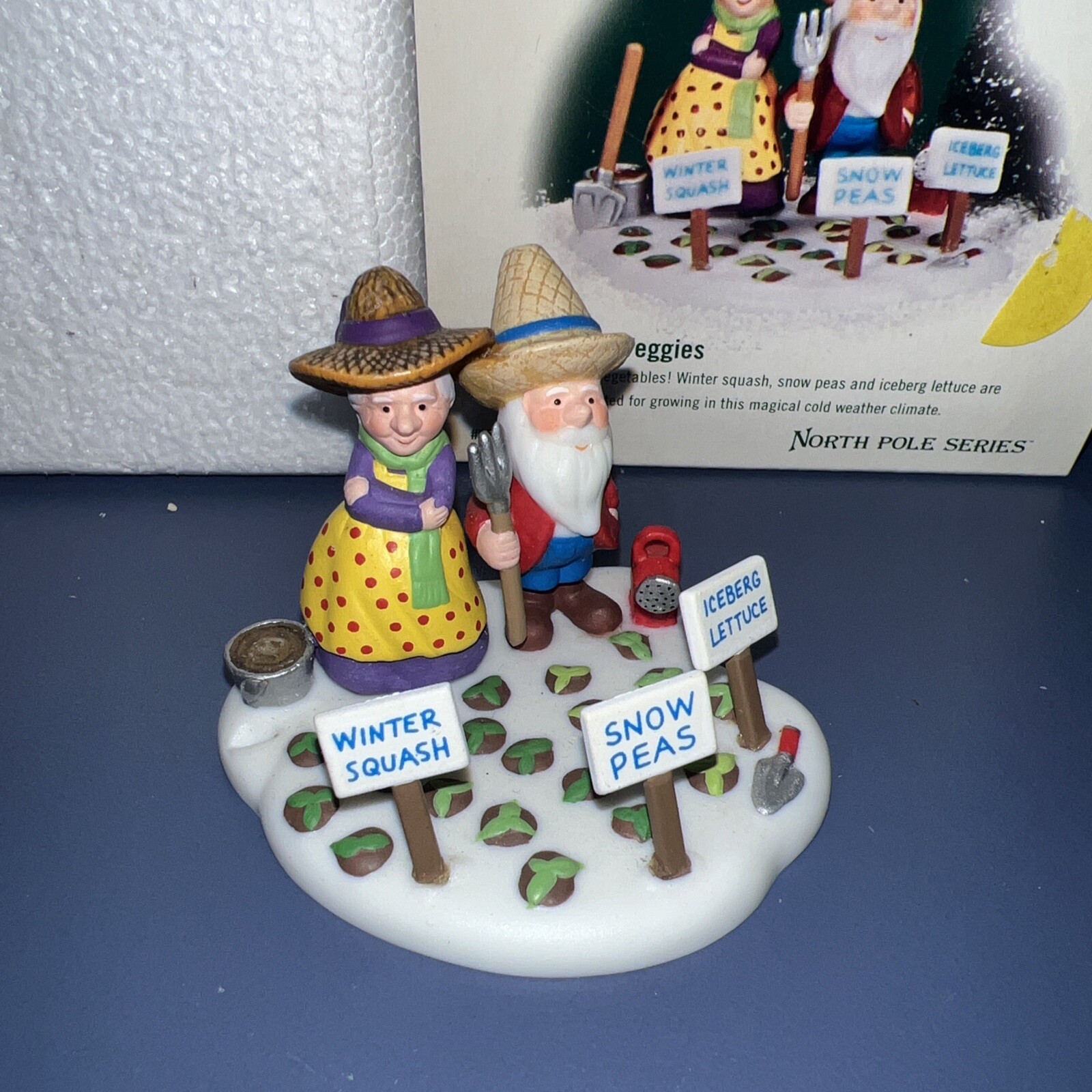 Department 56 North Pole Series 56.56840 Frozen Veggies Retired 2002. New