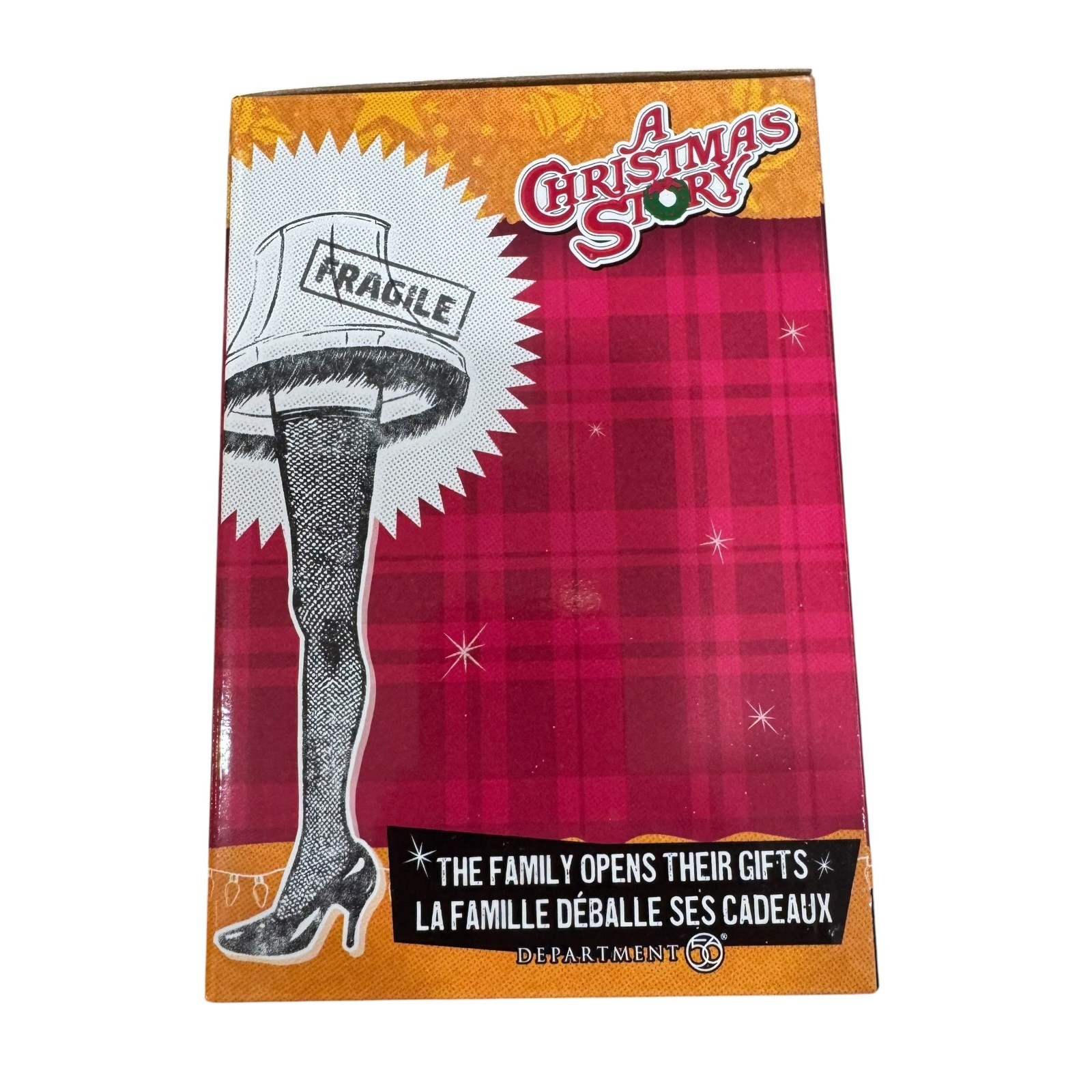 Dept 56 A Christmas Story Village Accessory The Family Opens Their Gifts 6015617