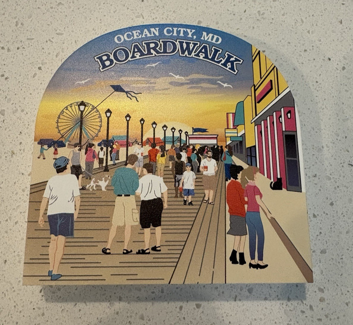 Cat’s Meow Village Boardwalk Ocean City Maryland Shelf Sitter