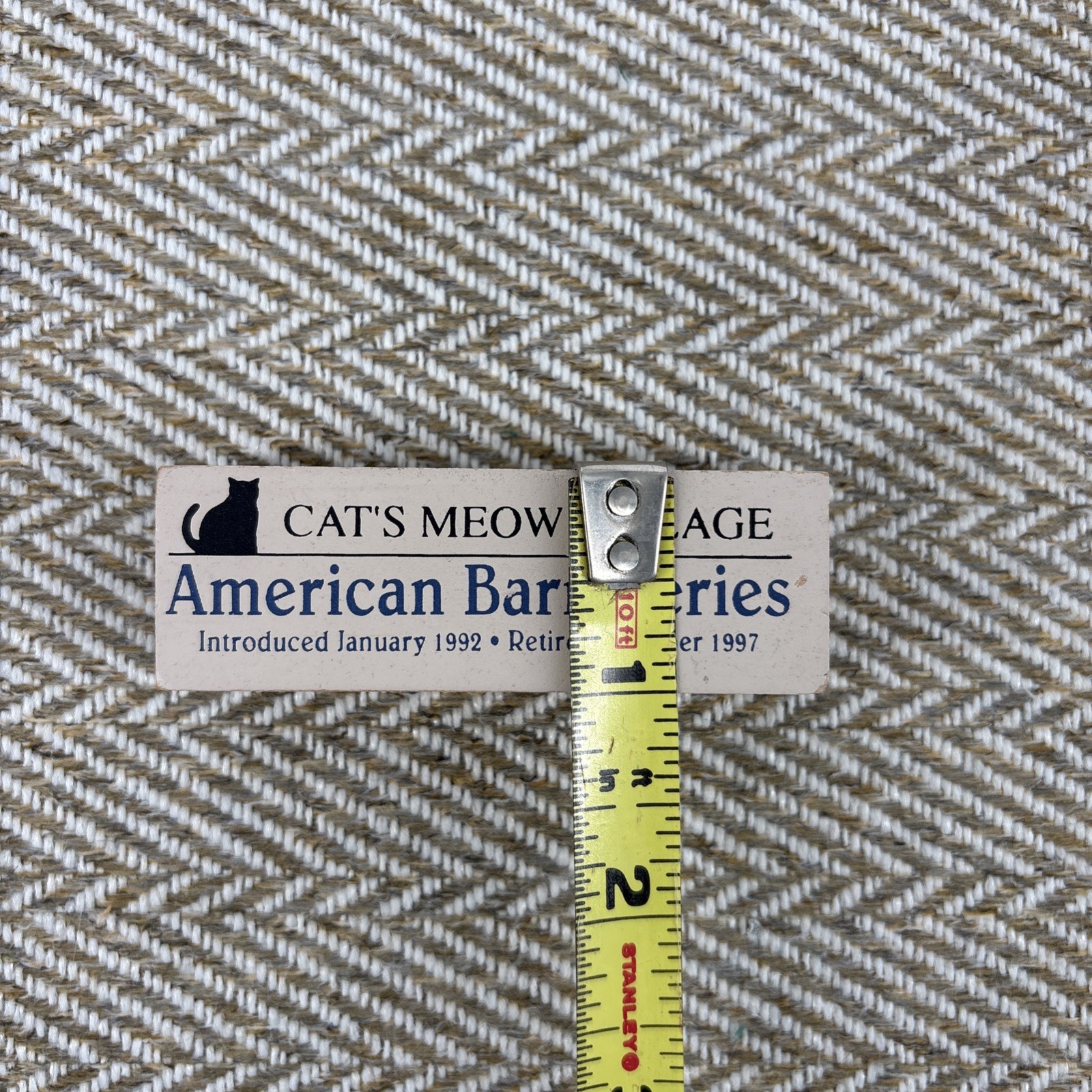 Cat’s Meow Village Shelf Sitter Accessory Barn Series Sign
