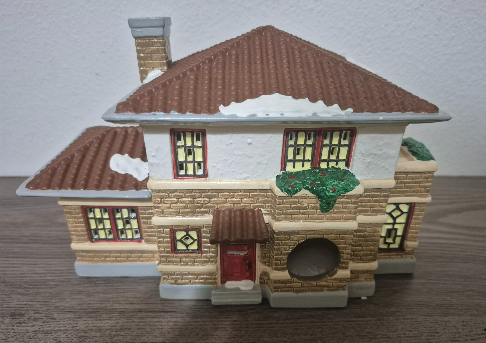 Dept 56 Original Snow Village Prairie House American Architecture Series Vintage